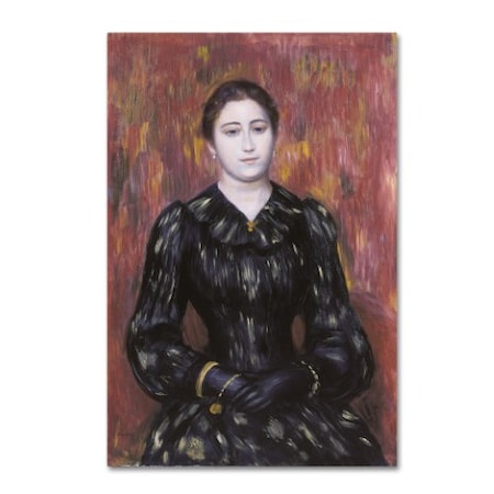 Renoir 'Portrait Of Madame Paulin' Canvas Art,22x32